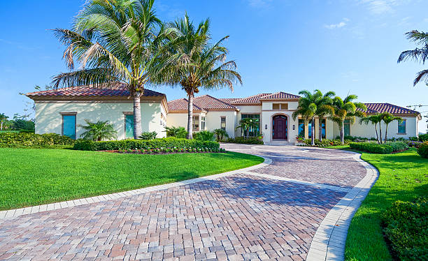 Residential Paver Driveway in Nixon, TX